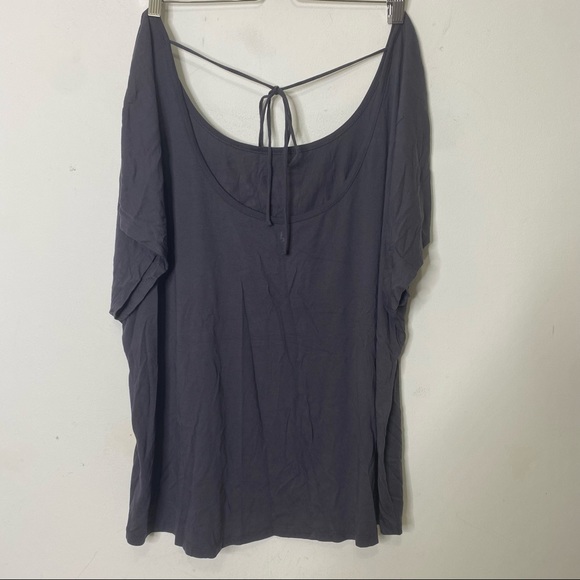 NWT Torrid Grey Ain’t Nothing but a gym thing Workout Tee Size 3X - Picture 6 of 10